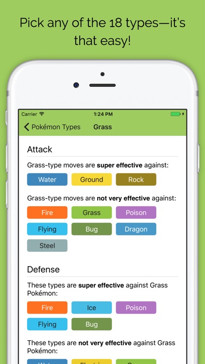 Type Lookup For Pokemon Games By Theodore Vantoll