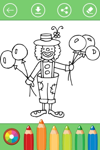 Circus Coloring Book for Kids: Learn to color screenshot 4