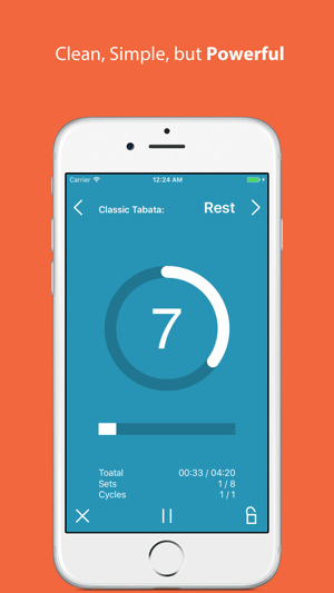 Tabaline - Tabata Timer Free(圖2)-速報App