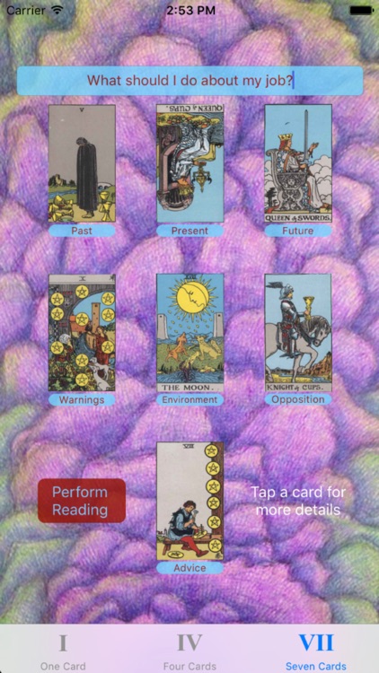 Tarot Card Reader Clear screenshot-4