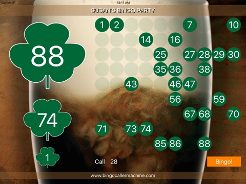 Bingo Caller Machine screenshot 3