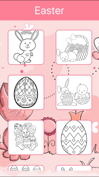 Easter Coloring Book for Children: Learn to color