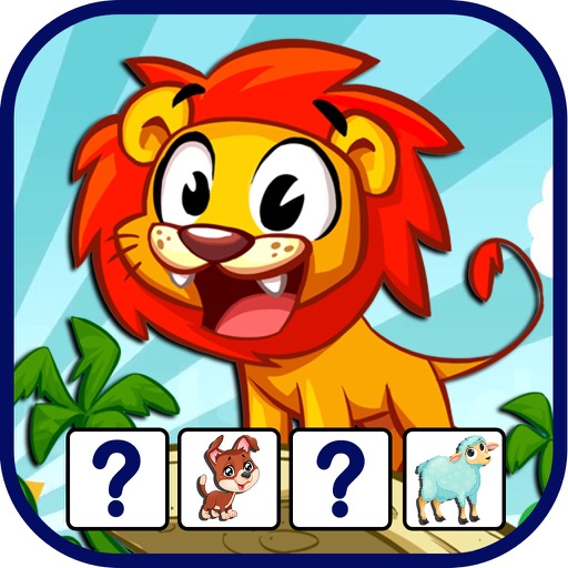 Animal Match Puzzle -Animal Games For Kids Icon