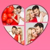 Valentines Day Collage Frames! Love Photo Editor
