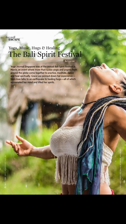 Yoga Journal Singapore Magazine