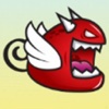 Red Monster Flying Rage
