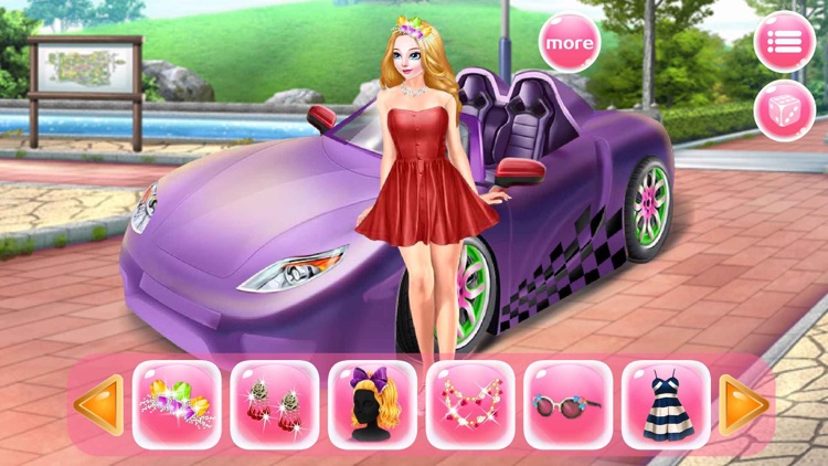 Beauty and Car - Makeover Salon Girly Games