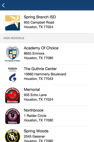 Spring Branch ISD screenshot 2