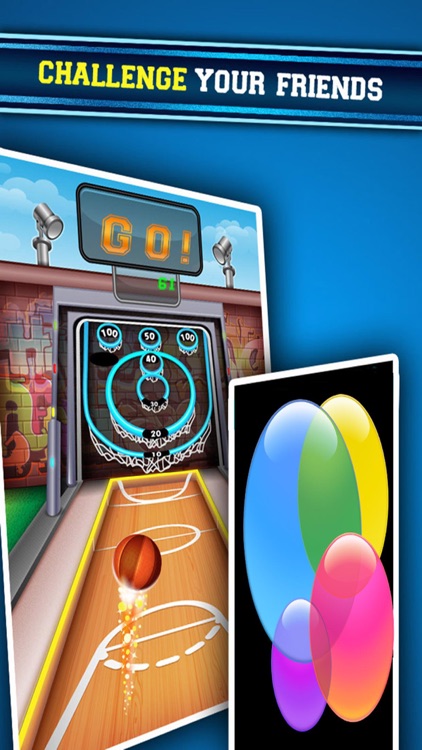 Urban Hoop Shot Basketball Bowling screenshot-3