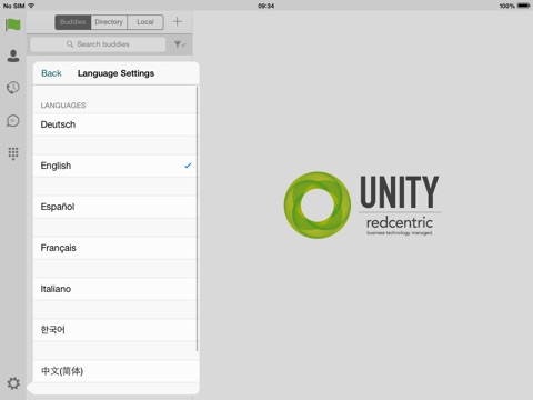 Unity Tablet screenshot 2