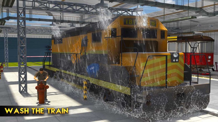 Real Train Mechanic Simulator: 3D Work-shop Garage screenshot-3