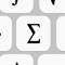 The keyboard Scientific Keyboard is an app for iPad aimed at the scientific and academic community to facilitate writing mathematical symbolism on your device