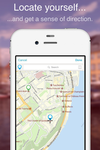 Quebec City on Foot : Offline Map screenshot 2