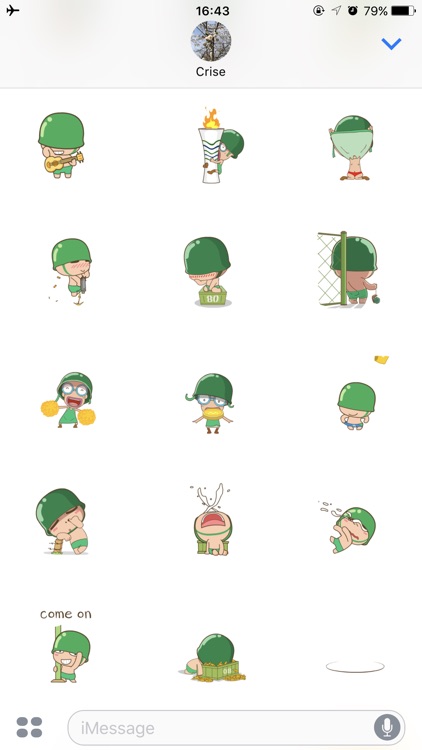 Soldiers Stickers