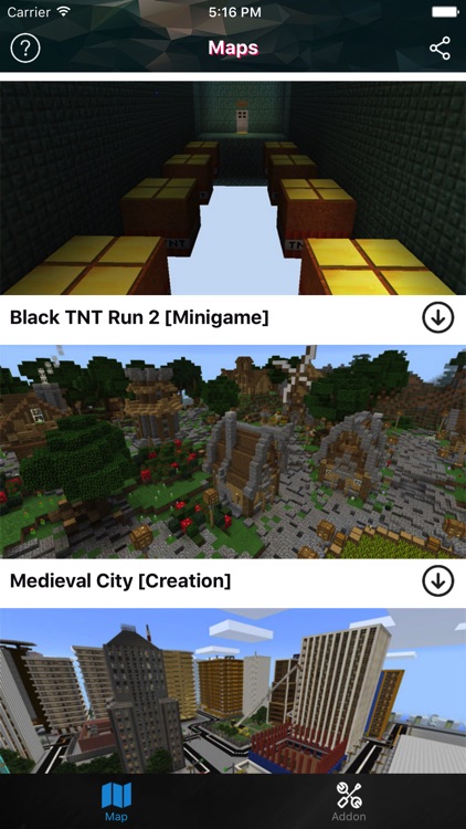 Game Maps & Addons for Minecraft PE