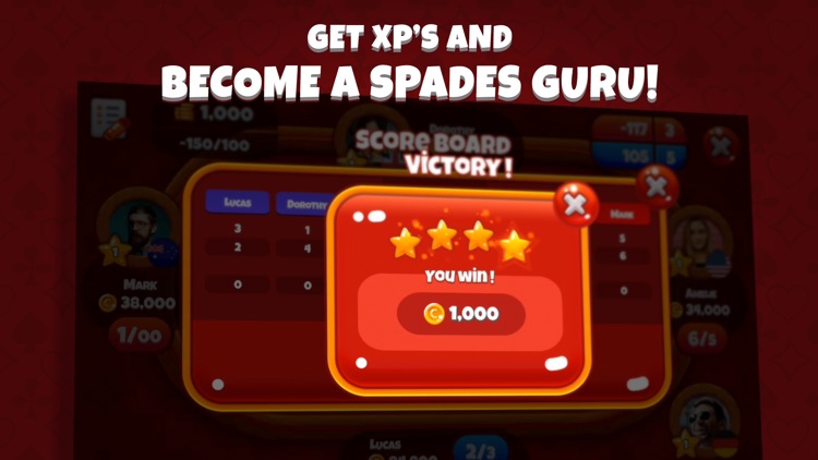 Next Spades | Free Multiplayer Card Game screenshot-3