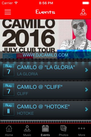 DJ Camilo screenshot 4