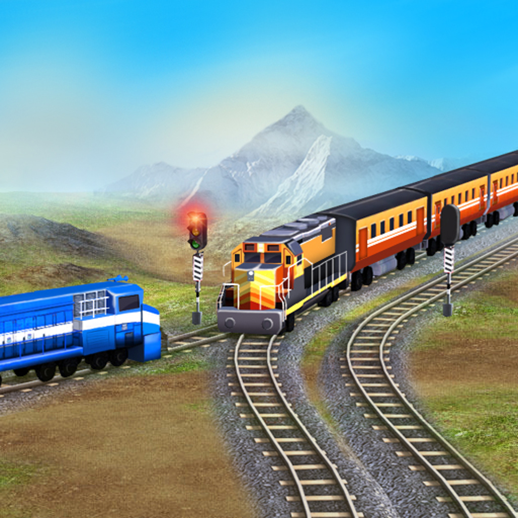 VR Train Racing 3D App Icon