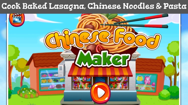Chinese Food Maker! Food Games!