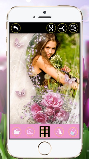 Spring Flower Blossom Photo Frames