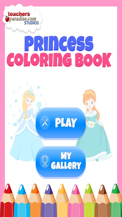 Princess Coloring Book Game for Kids