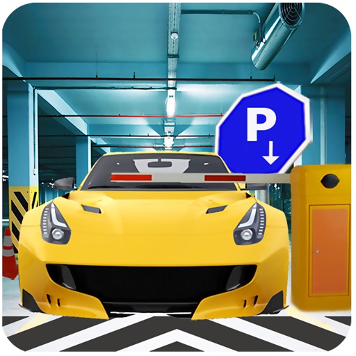 City Bus Parking 3D icon