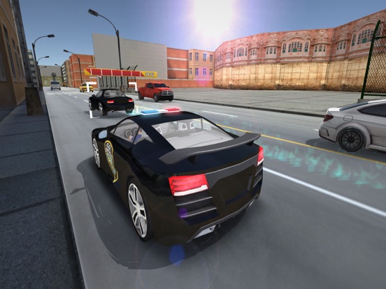 警察カーチェイス運転シミュレータ: 高速レースカーを追いかけるのおすすめ画像1