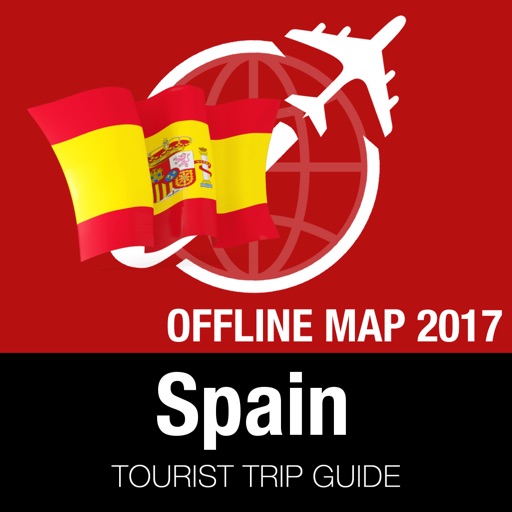 Spain Tourist Guide + Offline Map icon