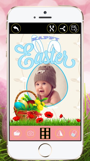 Easter Eggs Photo Frames