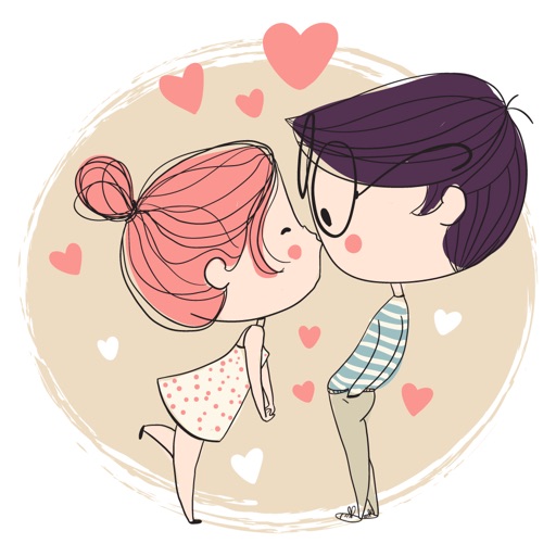 Romantic Couple - Valentine's Day Stickers Vol 01