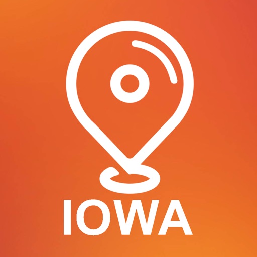 Iowa, USA - Offline Car GPS icon