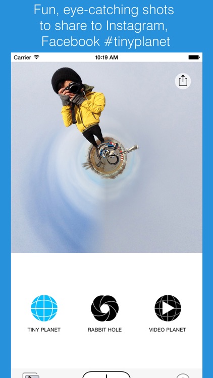 Tiny Planet Photos and Video screenshot-3