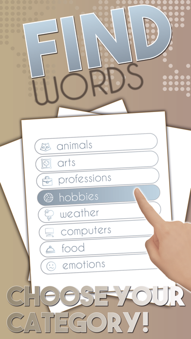 Word Search – Find for hidden words screenshot 2
