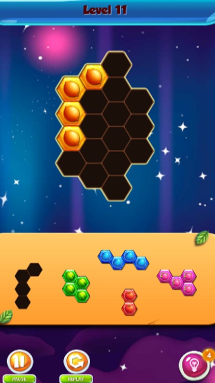 Hex fruit candy block : Hexa puzzle blast