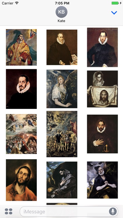 El Greco Artworks Stickers