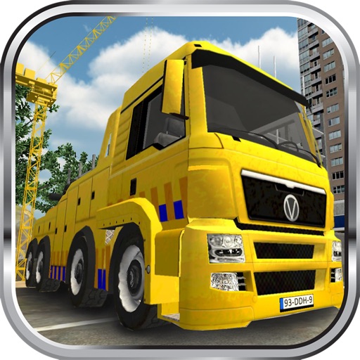 City Construction Crane Simulator PRO HD Full Version - Urban Site Parking Test iOS App