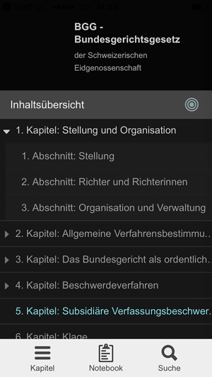 BGG - Bundesgerichtsgesetz(圖3)-速報App