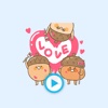 Chestnuts Love - Animated Stickers