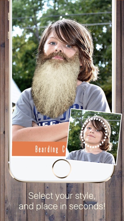 Beard Me Booth: Camera effects add beards to pics!