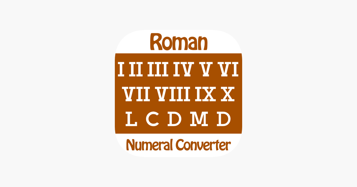 app-store-roman-numerals-converter