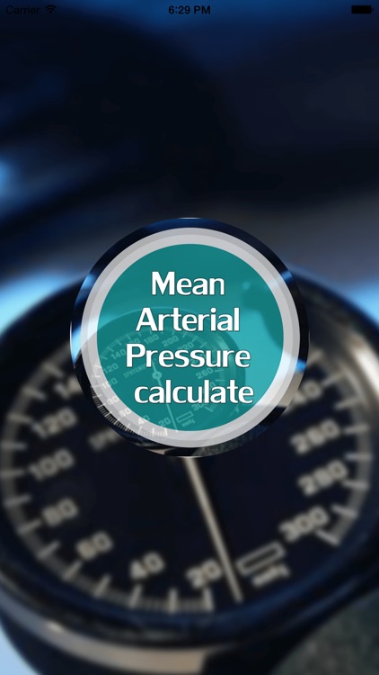 Mean Arterial Pressure Calculator