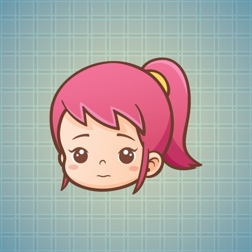 Sticker Me Pinky Girl icon