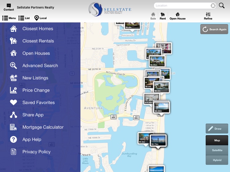 Sellstate Partners Realty for iPad