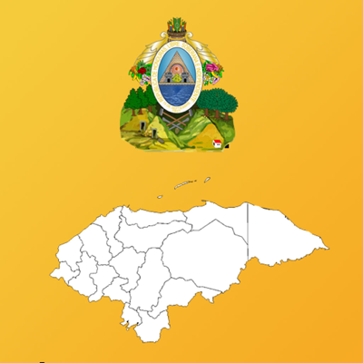 Honduras Department Maps and Capitals