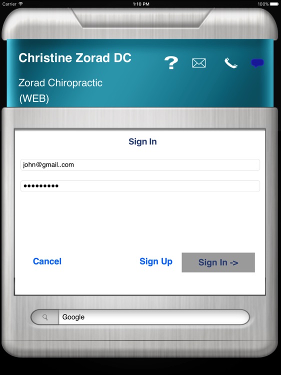 Zorad Chiropractic Wellness Assistant HD screenshot-4