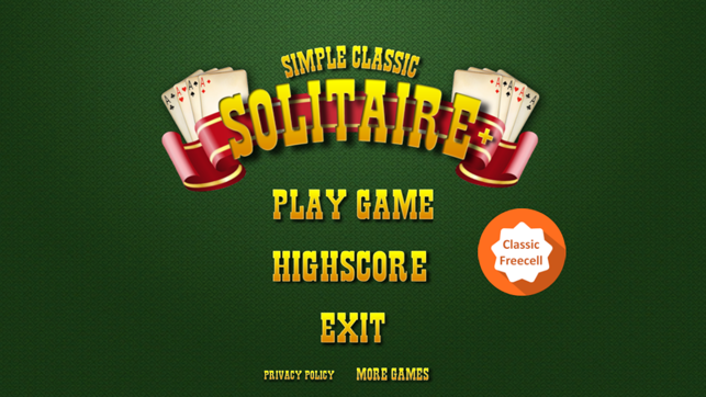 Simple Classic Solitaire Plus(圖3)-速報App