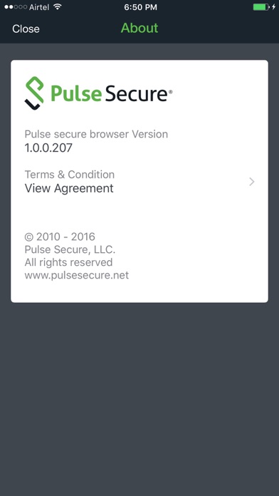 How to cancel & delete Pulse Secure Access Browser from iphone & ipad 1