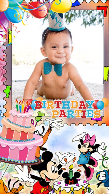 Happy Birthday Photo Frame & Greeting Card.s Maker