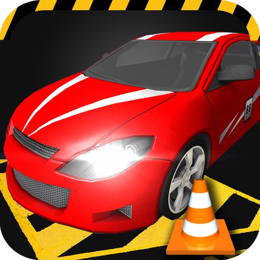 Multi-Level Car Parking Test: Driving Academy 3D Icon