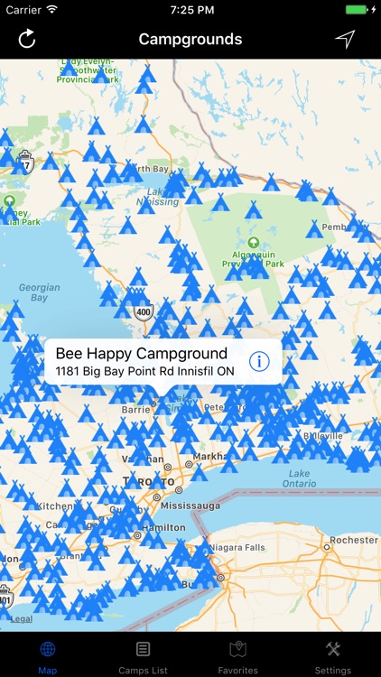 Ontario – Campgrounds & RV Parks